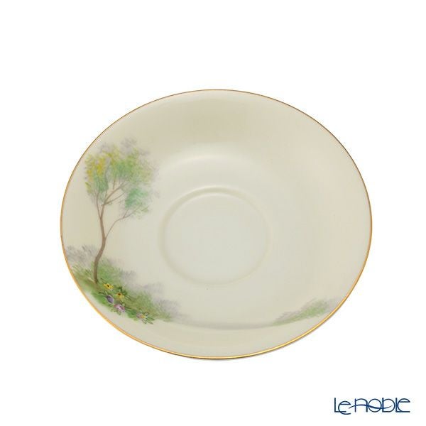 【1点限り】オールドノリタケ 金彩 水色ドレス サザンベル デミタスカップ＆ソーサー