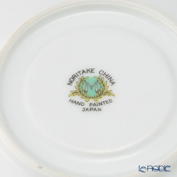 【1点限り】オールドノリタケ 金彩 薔薇文 デミタスカップ＆ソーサー ピンク