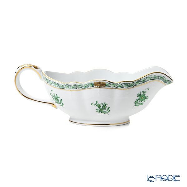 ヘレンド アポニーグリーン AV 00217-0-00 ソースボート