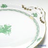 ヘレンド (HEREND) アポニーグリーン 00315-0-00 ケーキプラター 28.5cm