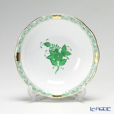 ヘレンド (HEREND) アポニーグリーン 003290-0-00 フルーツボウル 14.5cm