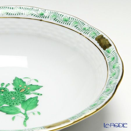 ヘレンド (HEREND) アポニーグリーン 003290-0-00 フルーツボウル 14.5cm