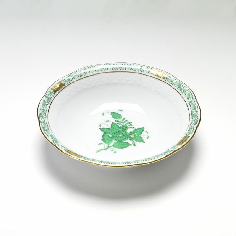 ヘレンド (HEREND) アポニーグリーン 003290-0-00 フルーツボウル 14.5cm