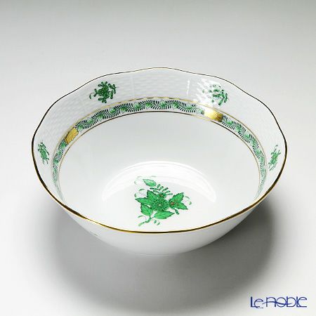 ヘレンド (HEREND) アポニーグリーン 00360-0-00 ボウル 20cm