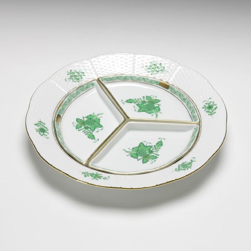 ヘレンド (HEREND) アポニーグリーン 00441-0-00 オードブルセット 25cm