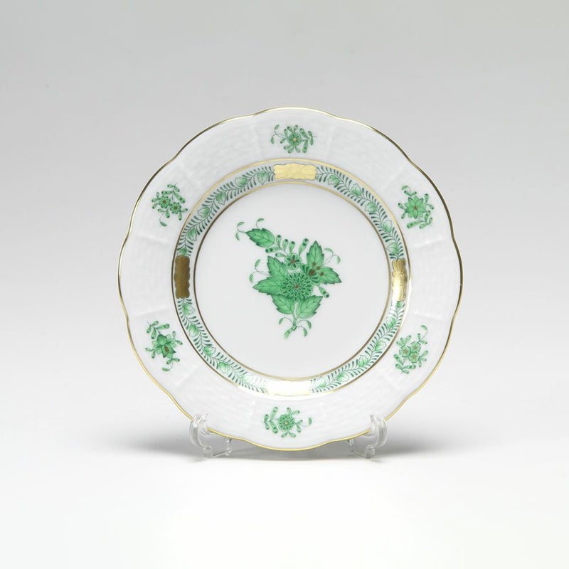 ヘレンド アポニーグリーン 00512-0-00 プレート 12.5cm