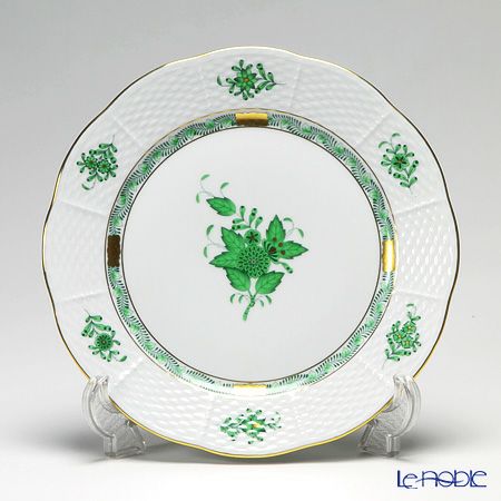 ヘレンド アポニーグリーン 00521-0-00 プレート 23cm