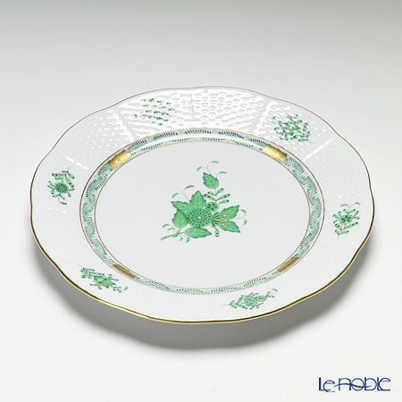 ヘレンド アポニーグリーン 00521-0-00 プレート 23cm