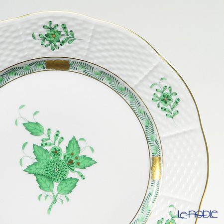 ヘレンド アポニーグリーン 00521-0-00 プレート 23cm