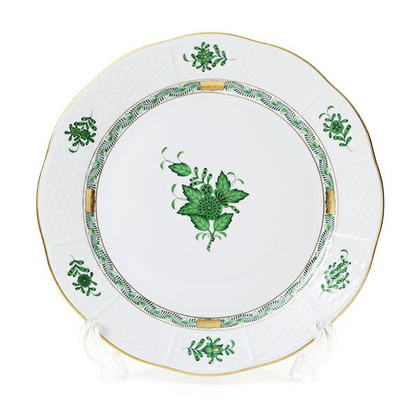 ヘレンド アポニーグリーン 00524-0-00／524 プレート 25cm