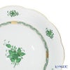 ヘレンド アポニーグリーン 00527-0-00 プレート 28.5cm
