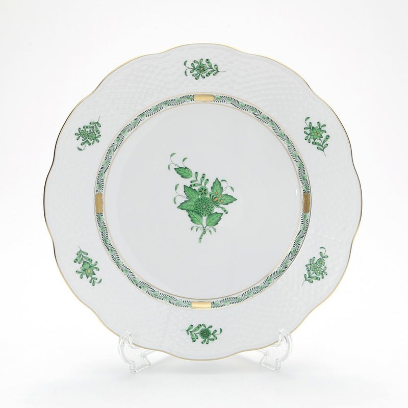 ヘレンド アポニーグリーン 00527-0-00 プレート 28.5cm