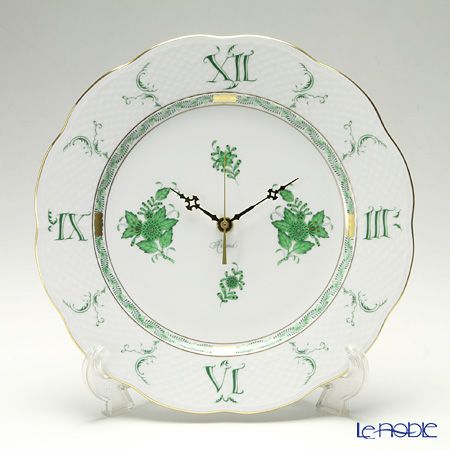 ヘレンド (HEREND) インドの華ターコイズ 00527-0-47 ウォールクロック