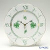 ヘレンド アポニーグリーン 00527-0-47 ウォールクロック 28.5cm