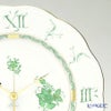 ヘレンド アポニーグリーン 00527-0-47 ウォールクロック 28.5cm