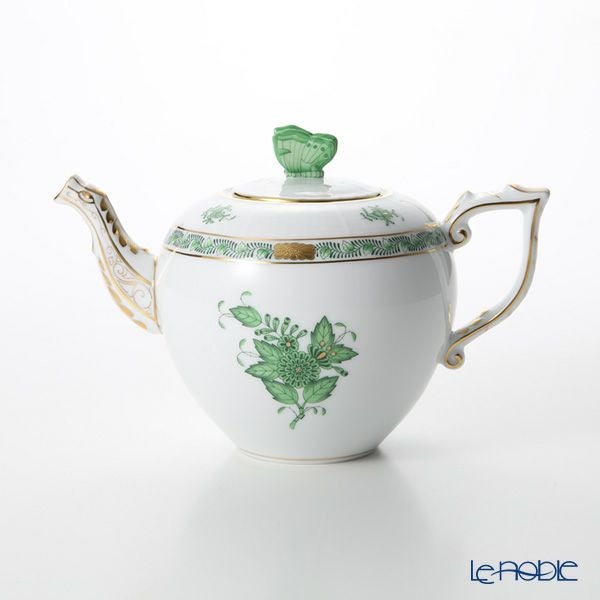 ヘレンド (HEREND) アポニーグリーン 00606-0-17 ティーポット チョウ 800ml