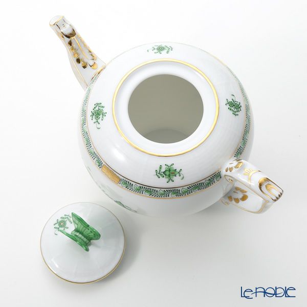 ヘレンド (HEREND) アポニーグリーン 00606-0-17 ティーポット チョウ 800ml