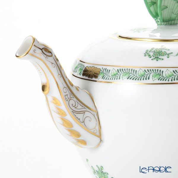 ヘレンド (HEREND) アポニーグリーン 00606-0-17 ティーポット チョウ 800ml