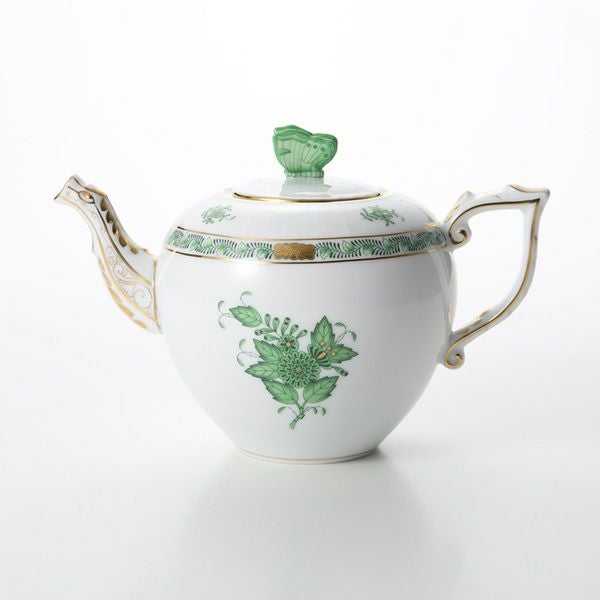 ヘレンド (HEREND) アポニーグリーン 00606-0-17 ティーポット チョウ 800ml