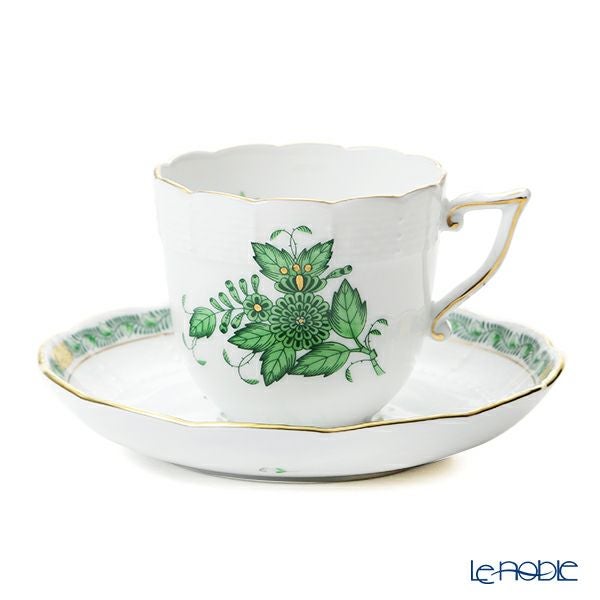 ヘレンド アポニーグリーン 00706-0-00 コーヒーカップ＆ソーサー 160ml