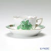 ヘレンド アポニーグリーン 00711-0-00 モカカップ＆ソーサー 100ml