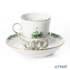 ヘレンド (HEREND) アポニーグリーン 00713-0-00／713 チョコレートカップ＆ソーサー