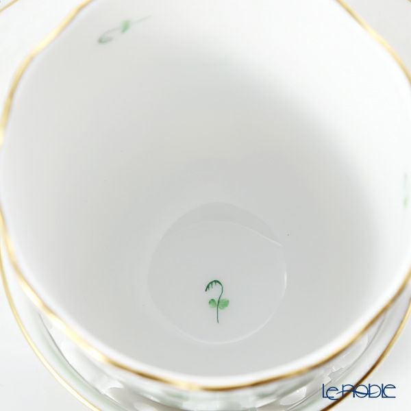 ヘレンド (HEREND) アポニーグリーン 00713-0-00／713 チョコレートカップ＆ソーサー