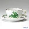 ヘレンド (HEREND) アポニーグリーン 00724-0-00／724 ティーカップ＆ソーサー 200ml