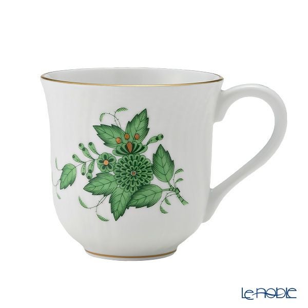 ヘレンド アポニーグリーン 01729-0-00／1729 マグ 250ml