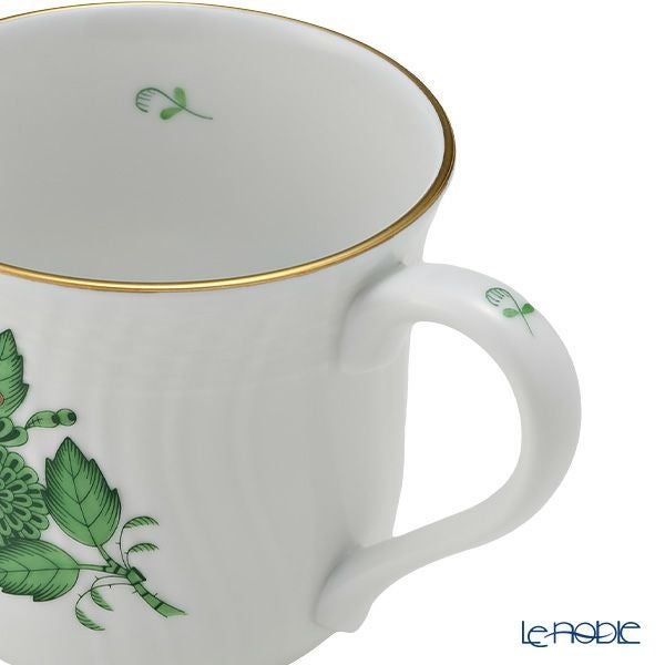ヘレンド アポニーグリーン 01729-0-00／1729 マグ 250ml