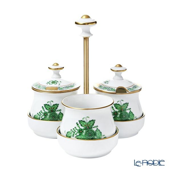 ヘレンド (HEREND) アポニーグリーン AV スパイスホルダー 02247-0-15