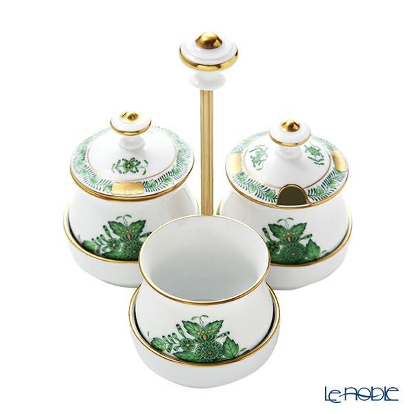 ヘレンド (HEREND) アポニーグリーン AV スパイスホルダー 02247-0-15