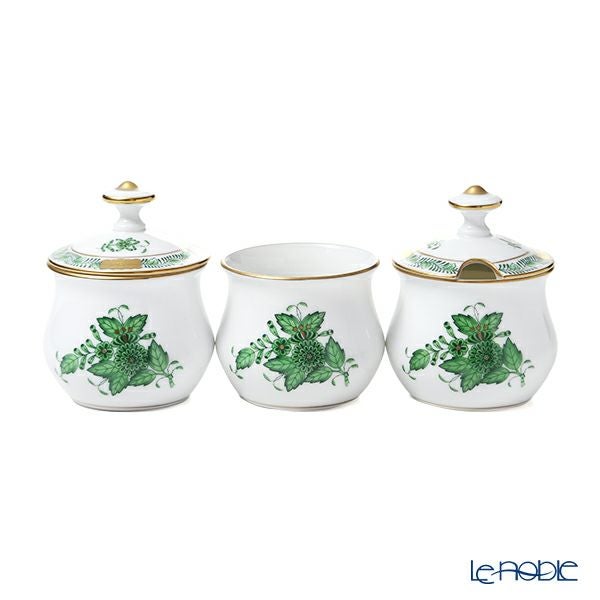 ヘレンド (HEREND) アポニーグリーン AV スパイスホルダー 02247-0-15