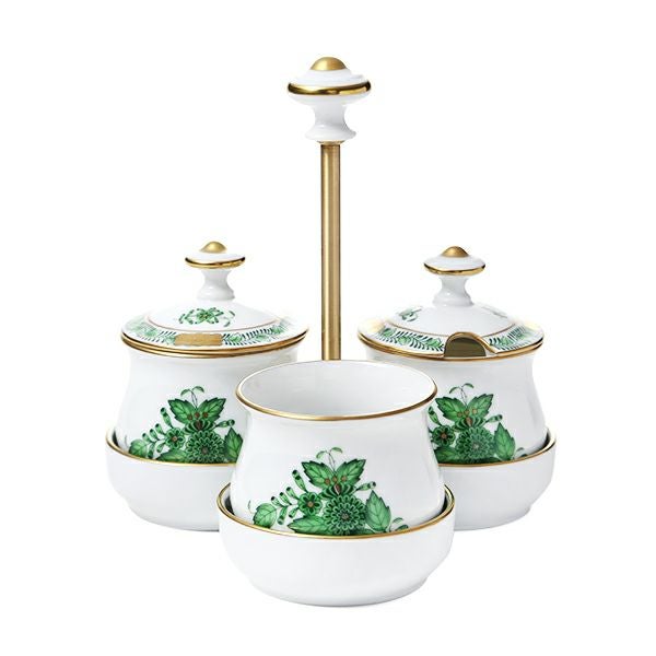 ヘレンド (HEREND) アポニーグリーン AV スパイスホルダー 02247-0-15