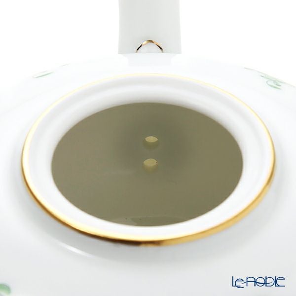 ヘレンド (HEREND) シノワズリ（中国趣味） アポニーグリーン AV ミニティーポット（マンダリン） 350ml 03305-0-21