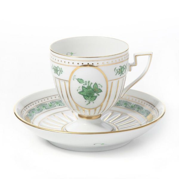 ヘレンド (HEREND) アポニーグリーン 04467-0-00 アンピールカップ＆ソーサー