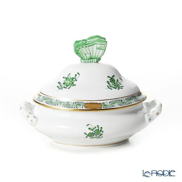 ヘレンド (HEREND) アポニーグリーン 06017-0-17 ミニチューリン（チョウ）