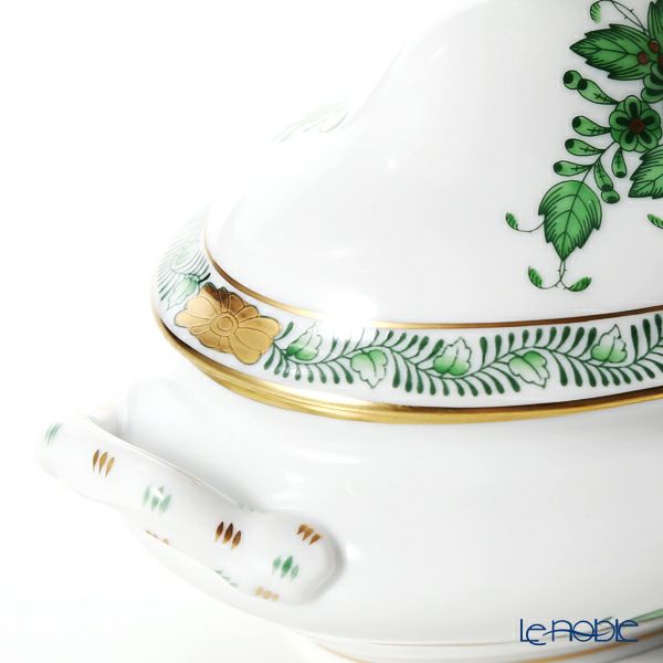 ヘレンド (HEREND) アポニーグリーン 06017-0-17 ミニチューリン（チョウ）