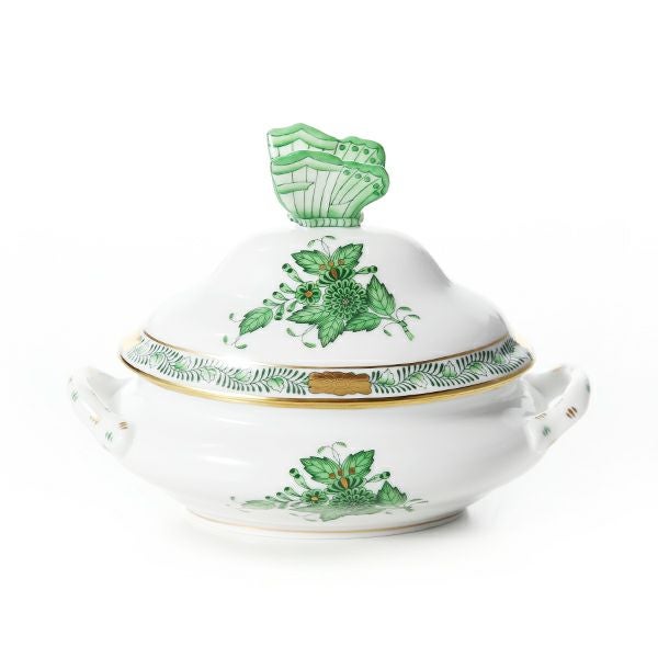 ヘレンド (HEREND) アポニーグリーン 06017-0-17 ミニチューリン（チョウ）