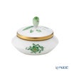 ヘレンド アポニーグリーン 06027-0-12／6027 ラウンドボックス（ツボミ） 6.5cm