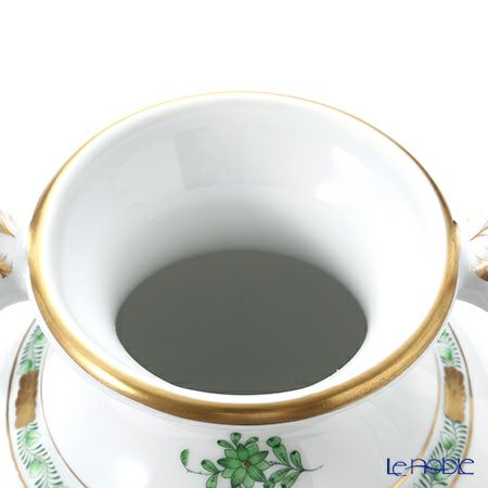 ヘレンド アポニーグリーン 06491-0-23 ベース（ふた付） 36cm