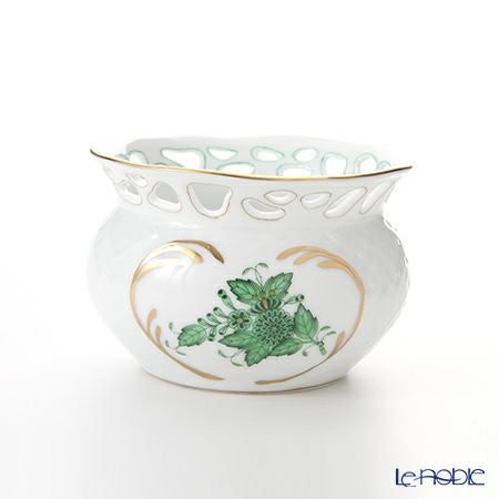 ヘレンド アポニーグリーン 06526-0-00 ベース（透かし） 6.5cm