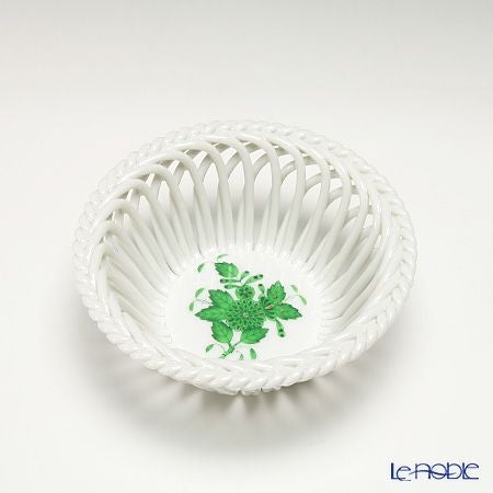 ヘレンド (HEREND) アポニーグリーン 07373-0-00 バスケット