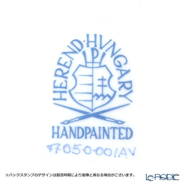 ヘレンド (HEREND) アポニーグリーン 07705-0-00 ウェーブディッシュ 14×9.5cm