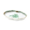 ヘレンド (HEREND) アポニーグリーン 07705-0-00 ウェーブディッシュ 14×9.5cm