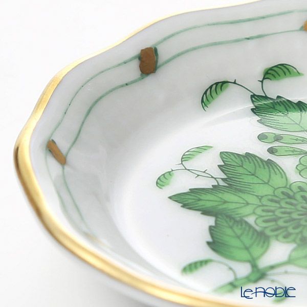 ヘレンド アポニーグリーン AV 小皿／豆皿 6cm 07746-0-00