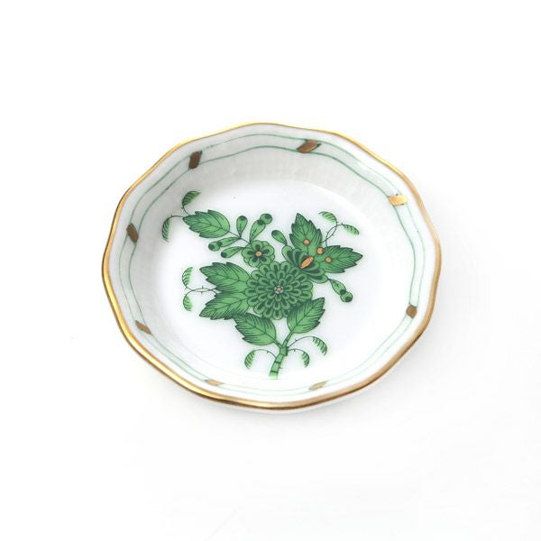 ヘレンド アポニーグリーン AV 小皿／豆皿 6cm 07746-0-00