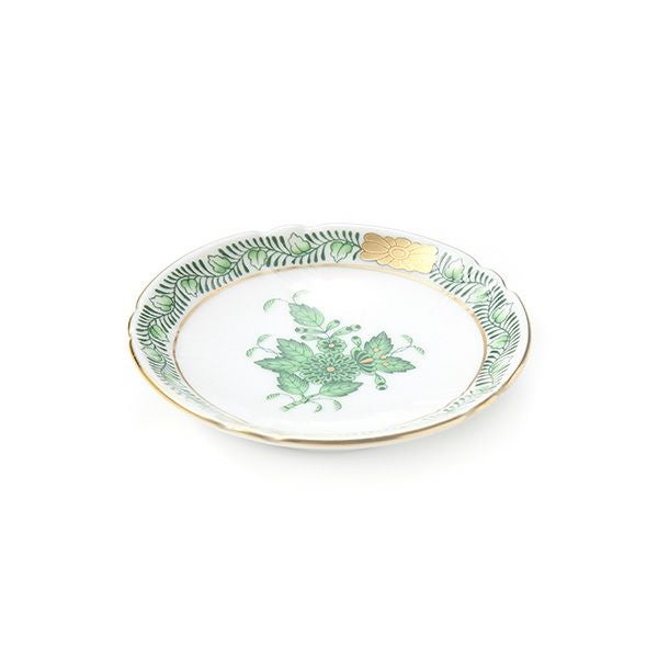 ヘレンド (HEREND) アポニーグリーン 07764-0-00 プレート 7.5cm