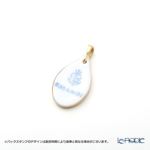 ヘレンド ペンダントトップ AV 08139-0-00 アポニーグリーン 2cm