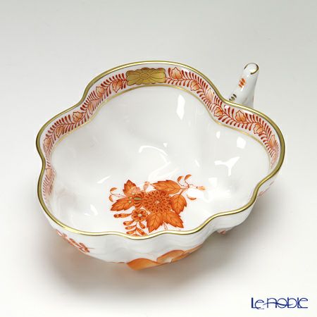 ヘレンド (HEREND) アポニーオレンジ 00492-0-00 オープンシュガー 10.5cm